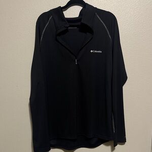 Columbia Black Long-Sleeve Pullover